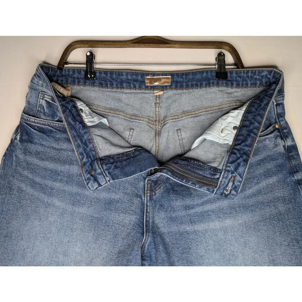 Kut from the Kloth Denim Cutoff Shorts Classic 5-Pocket Jean Shorts Blue Sz 16